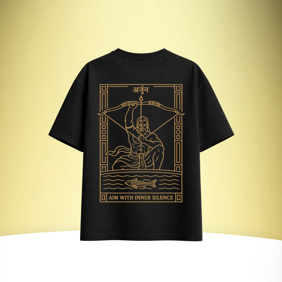 ARJUNA – Artistic Premium Cotton Tee by Vedawear  