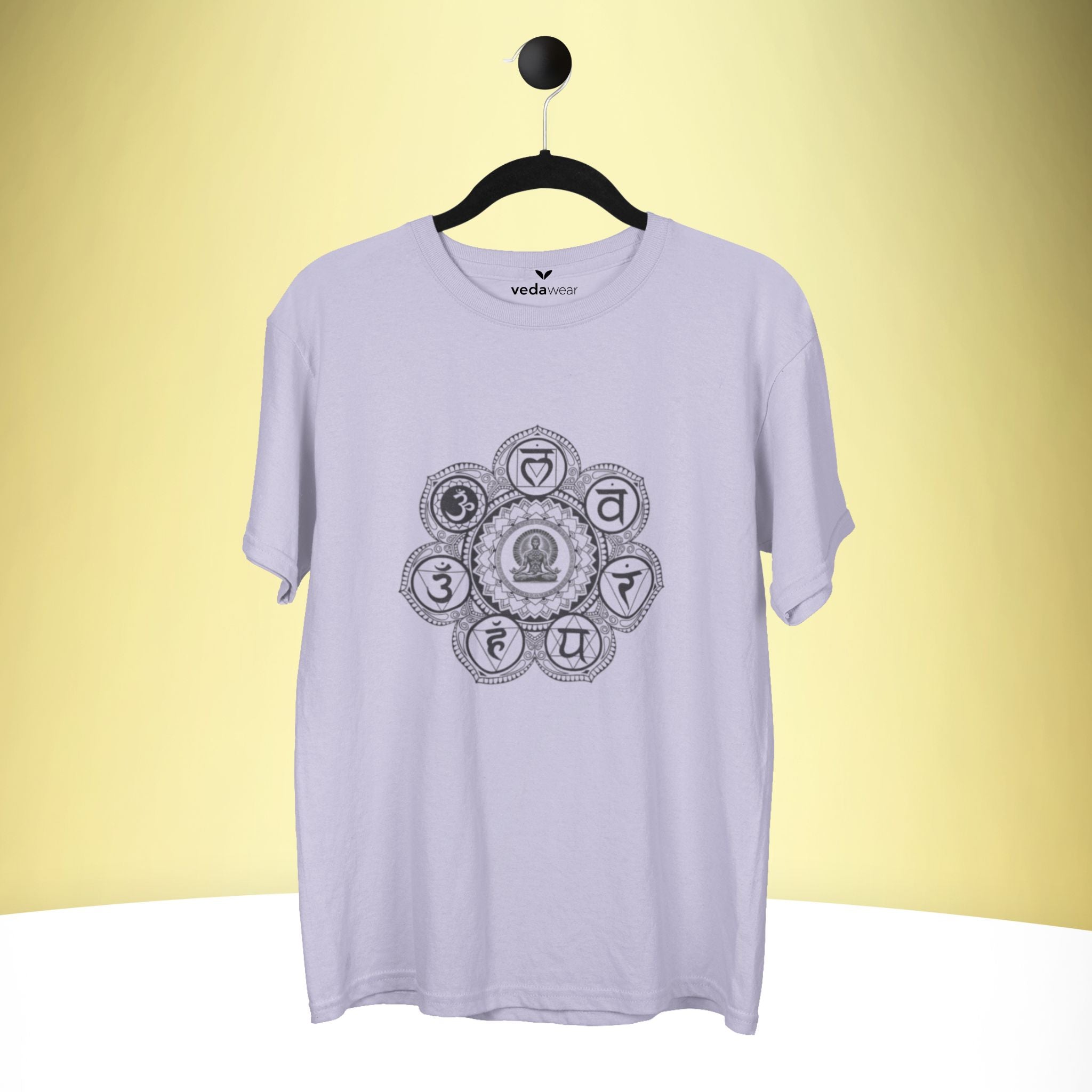Premium ‘Divine Chakra Energy’ Tee – Artistic Premium Cotton Tee by Vedawear India 