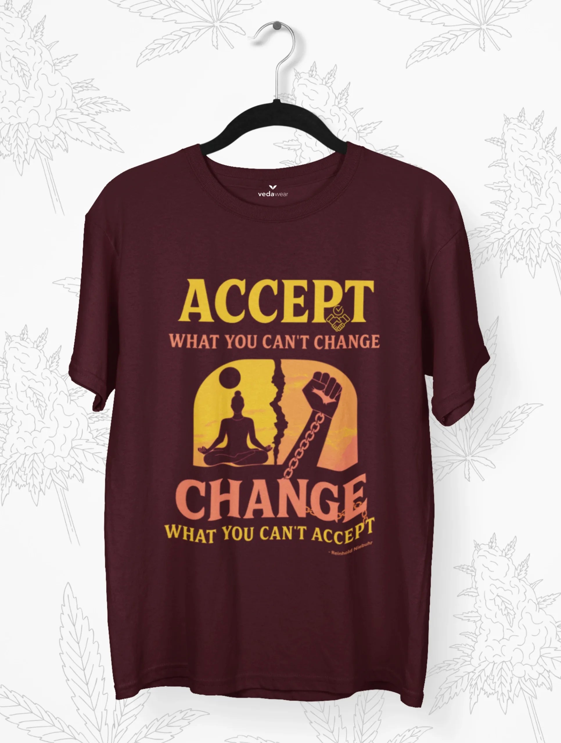 accept what you cant change change what you cant accept premium tee vedawear M scaled