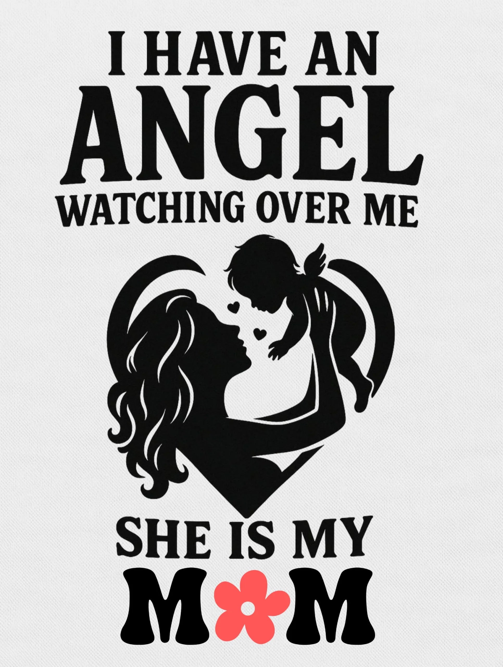 angel watching over me mom love premium tee vedawear D scaled