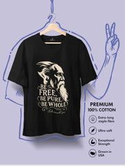 be free be pure be whole tagore premium tee vedawear 1 scaled