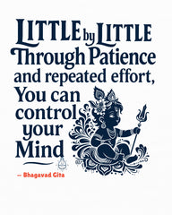 control your mind bhagavad gita krishna quote tee vedawear D