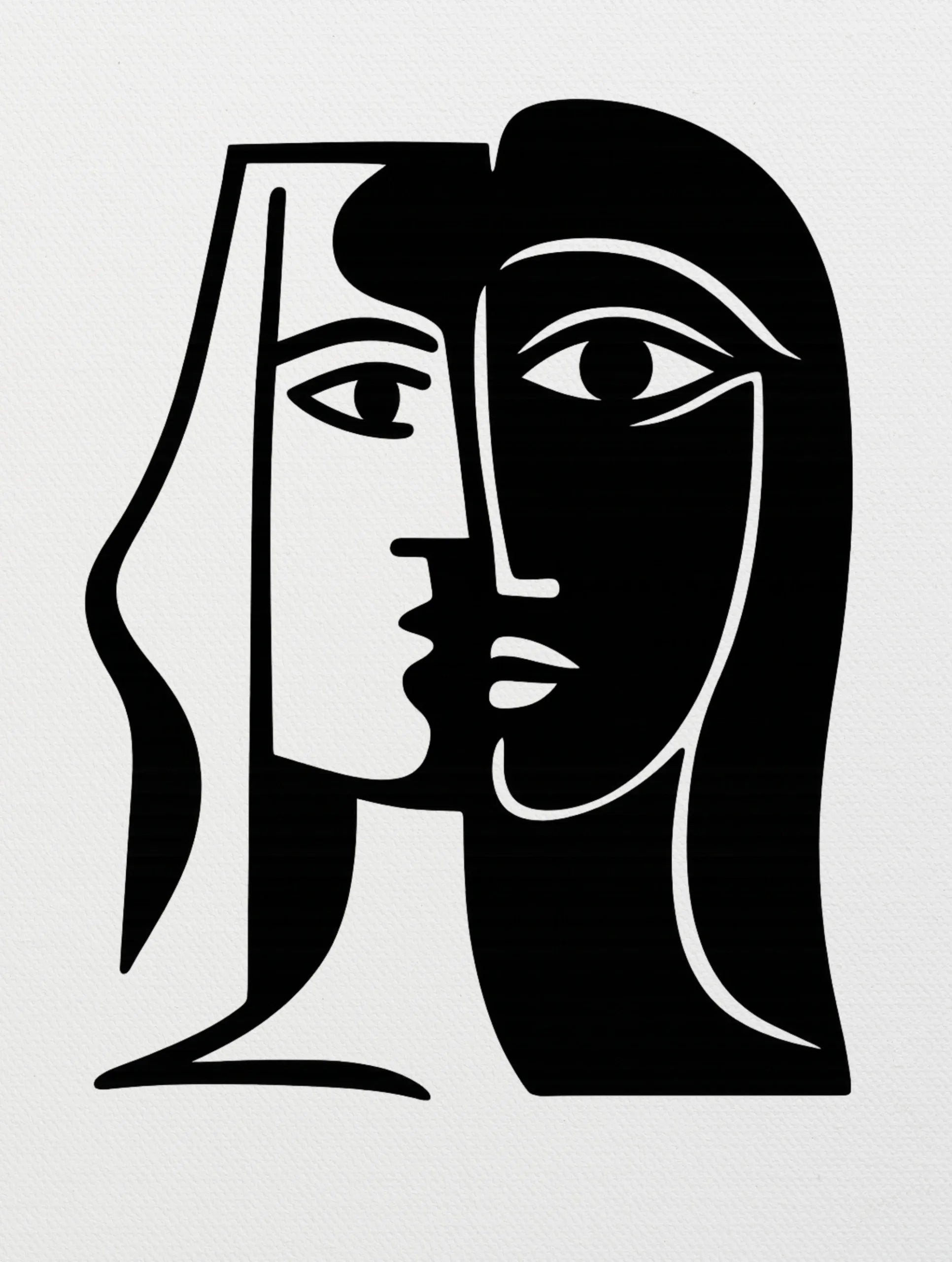 Cubist Harmony Picasso Inspired Premium Tee by Vedawear