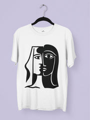 Cubist Harmony Picasso Inspired Premium Tee by Vedawear