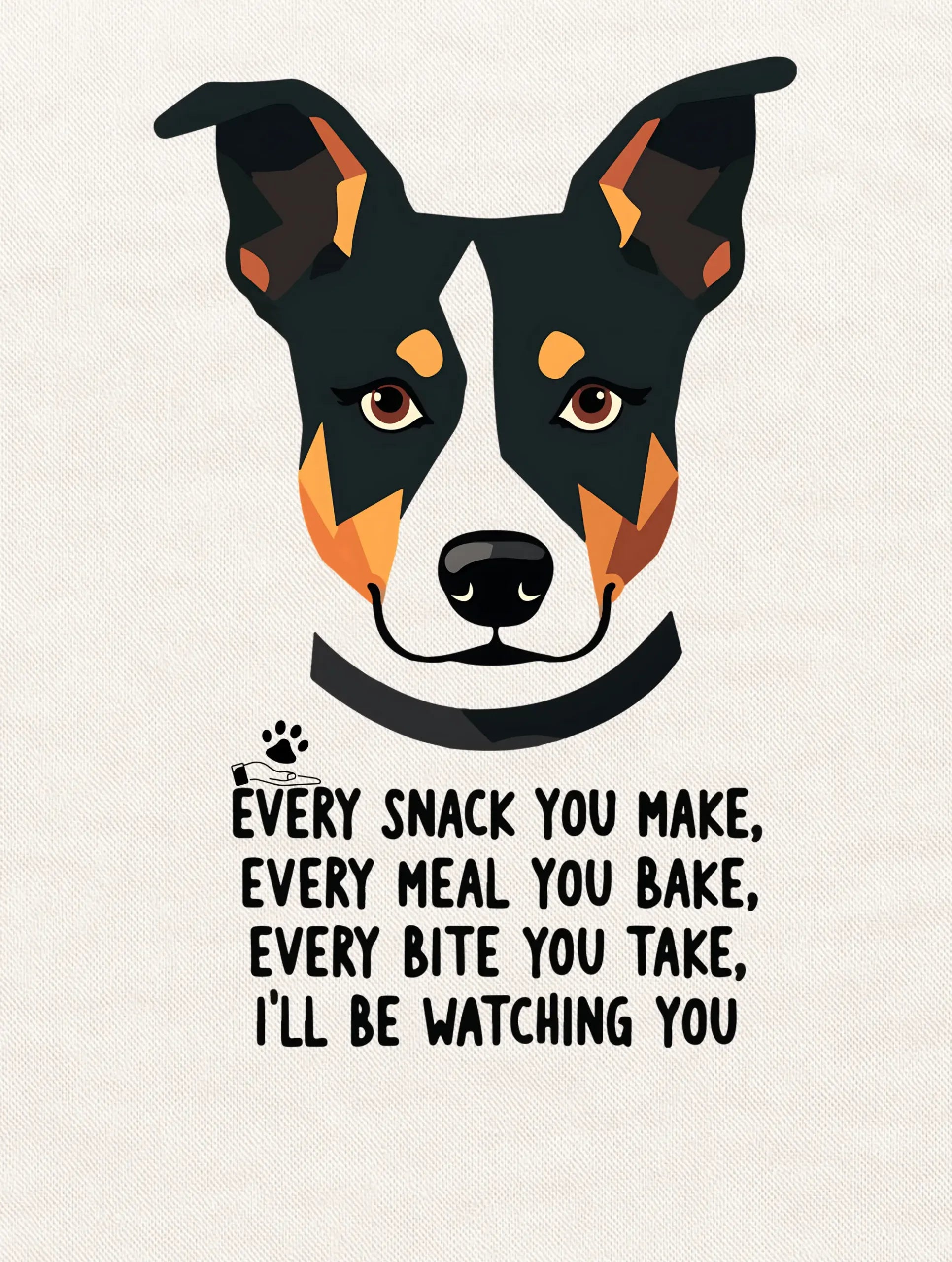 funny dog quote tshirt every snack you make vedawear D scaled