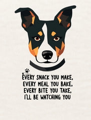 funny dog quote tshirt every snack you make vedawear D scaled