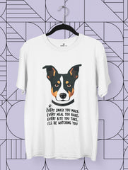 funny dog quote tshirt every snack you make vedawear W scaled