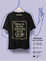 no one lonelier than god premium tee vedawear scaled