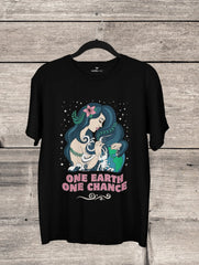 one earth one chance eco awareness premium tee vedawear B scaled