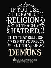 Demons – Tagore Premium Quote Tee