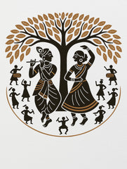 Sacred Melody – Patachitra Art Premium Tee