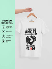 she is my mom angel watching over me premium tee vedawear 1 scaled
