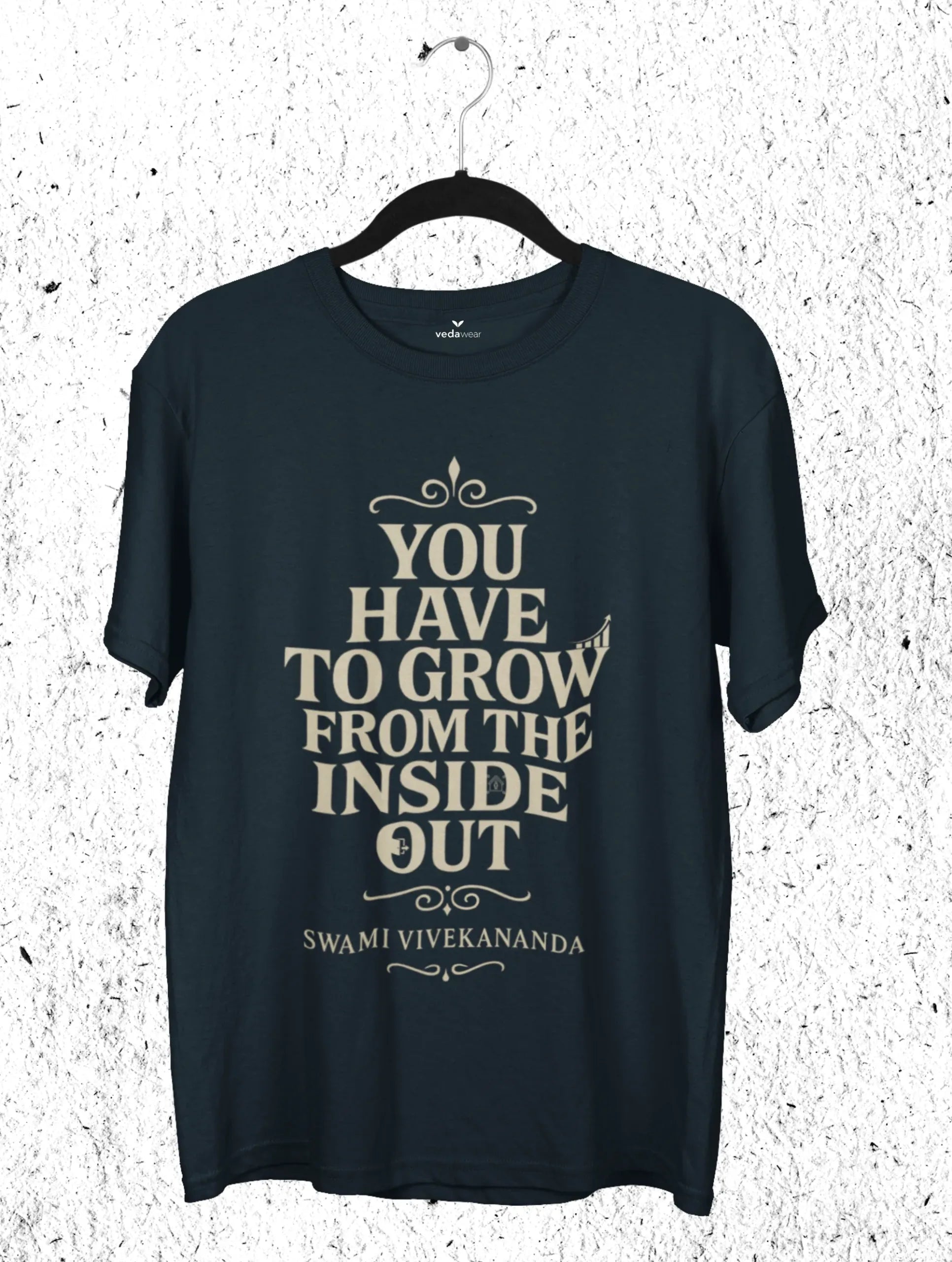 swami vivekananda inside out growth quote premium tee vedawear NB scaled