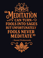 swami vivekananda meditation fools sages quote premium tee vedawear D scaled