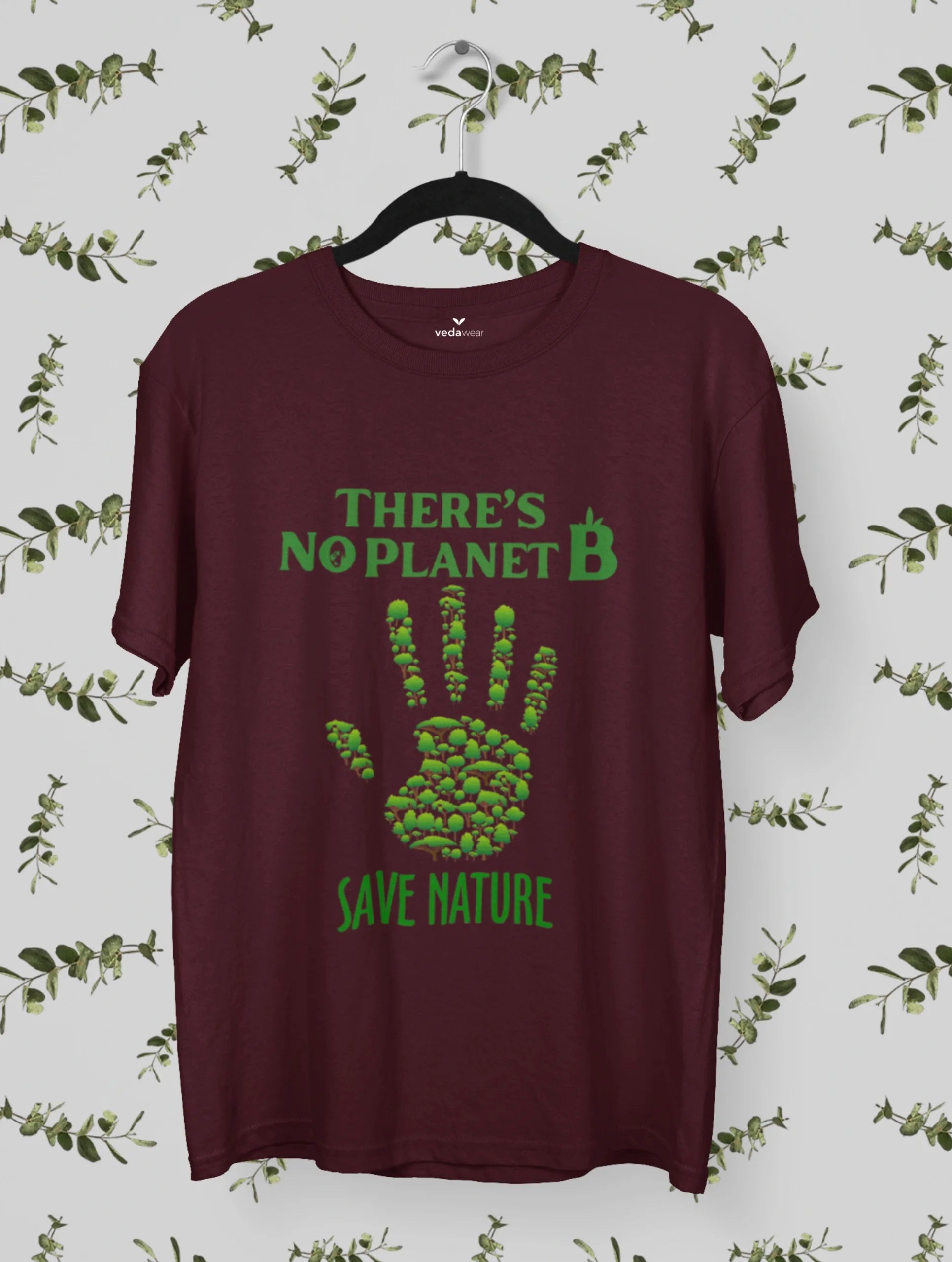 theres no planet b save nature eco awareness tee vedawear M scaled