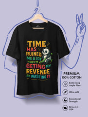 time revenge witty panda premium tee vedawear scaled