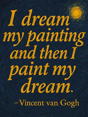 vincent van gogh dream painting quote premium tee vedawear D 1 scaled