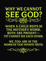 why we cannot see god womb of truth vedawear D scaled
