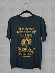 win over self lord mahavir quote spiritual tee vedawear NB scaled