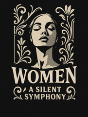 women a silent symphony premium tee vedawear D scaled