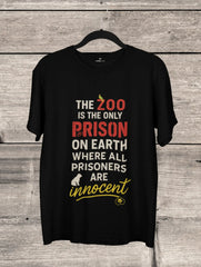 zoo prison innocent animals black premium activist tshirt vedawear B scaled