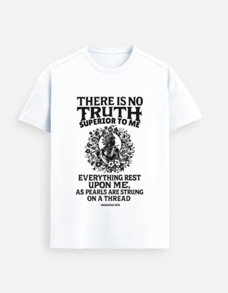 No Truth Superior – Krishna Cosmic Order Premium Tee