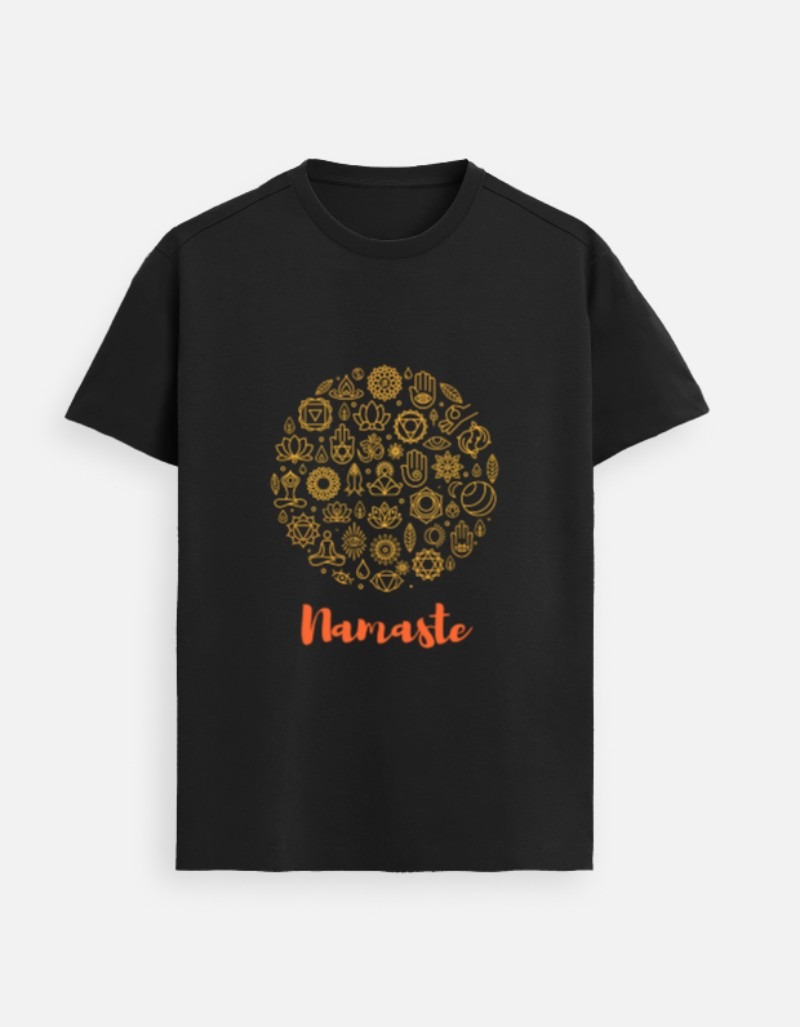 Namaste Mandala – Premium Spiritual Symbol Tee