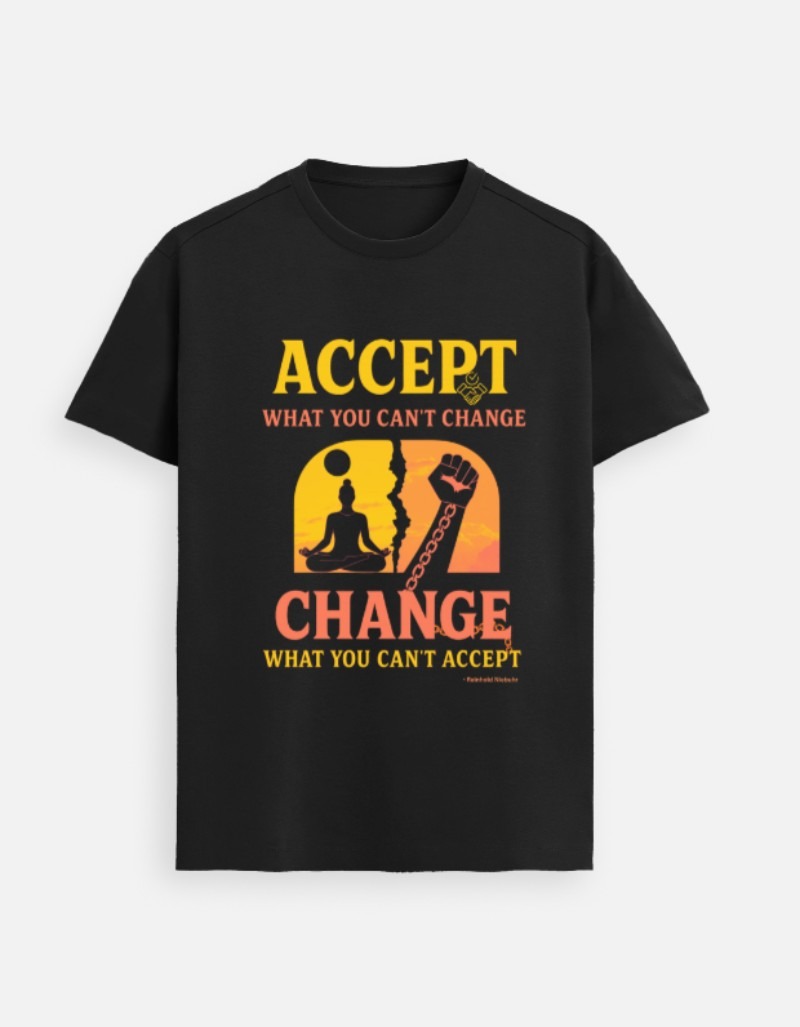 Accept or Change – Premium Conscious Action Tee