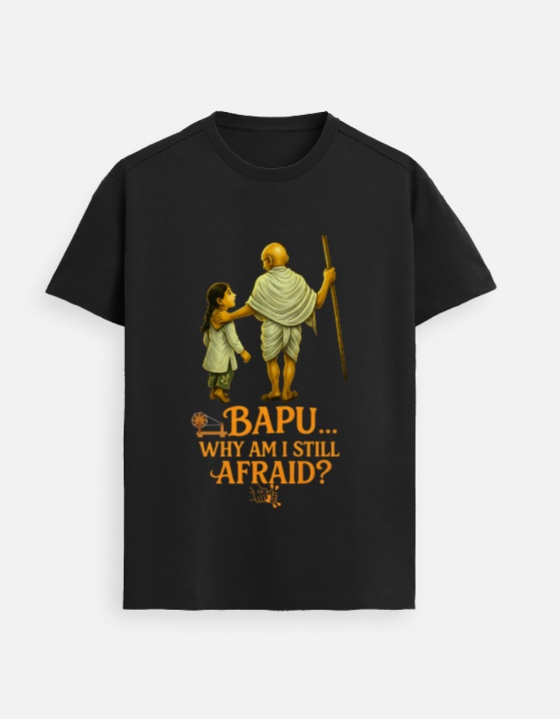 Bapu, Why Am I Still Afraid? – Premium Reflective Tee