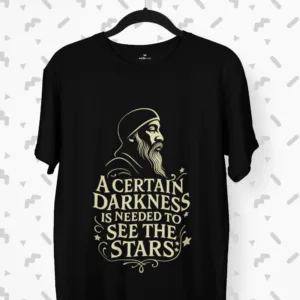 See the Stars – Osho-Inspired Premium Tee (black Edition)