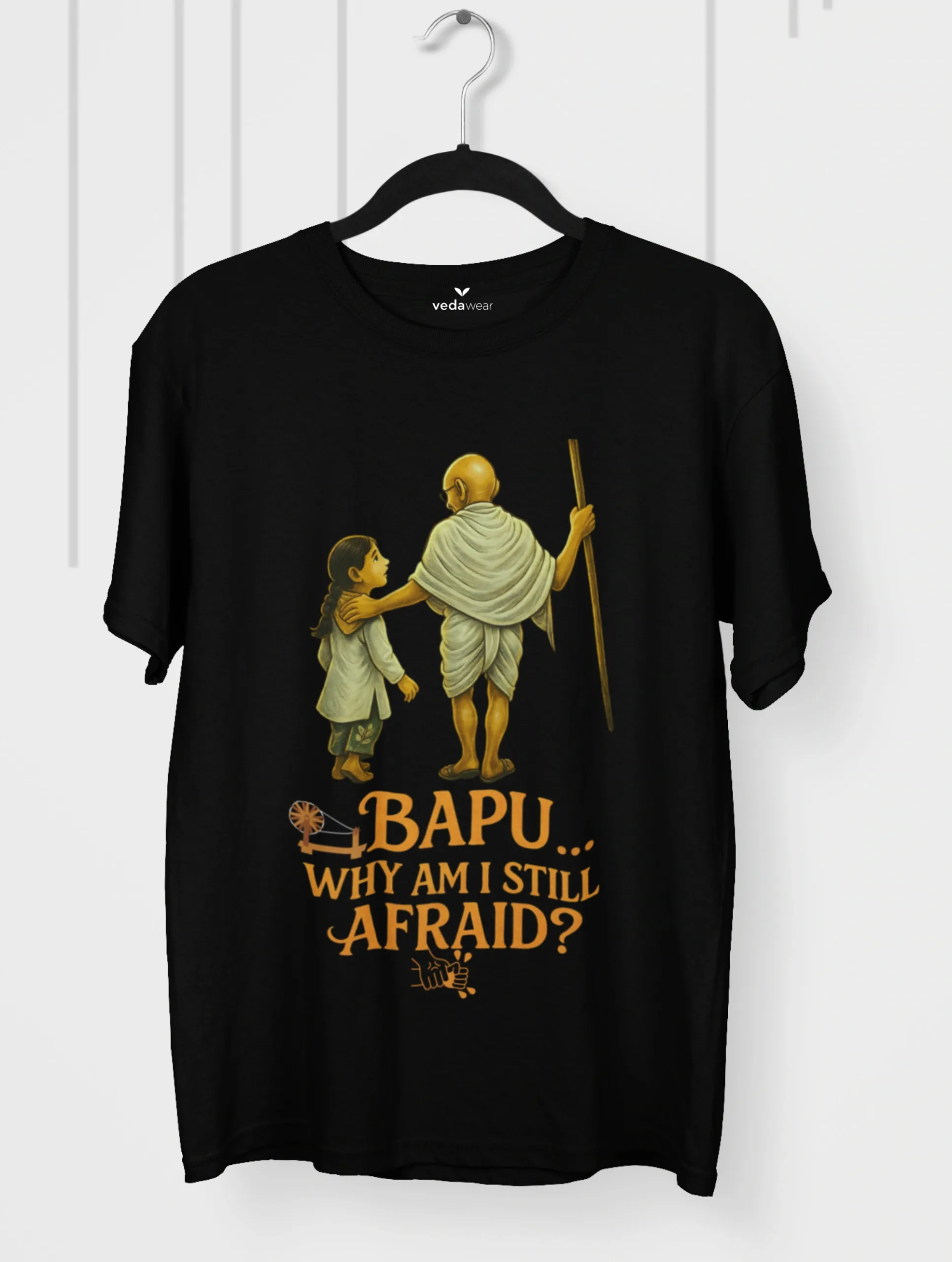 Bapu, Why Am I Still Afraid? – Premium Reflective Tee
