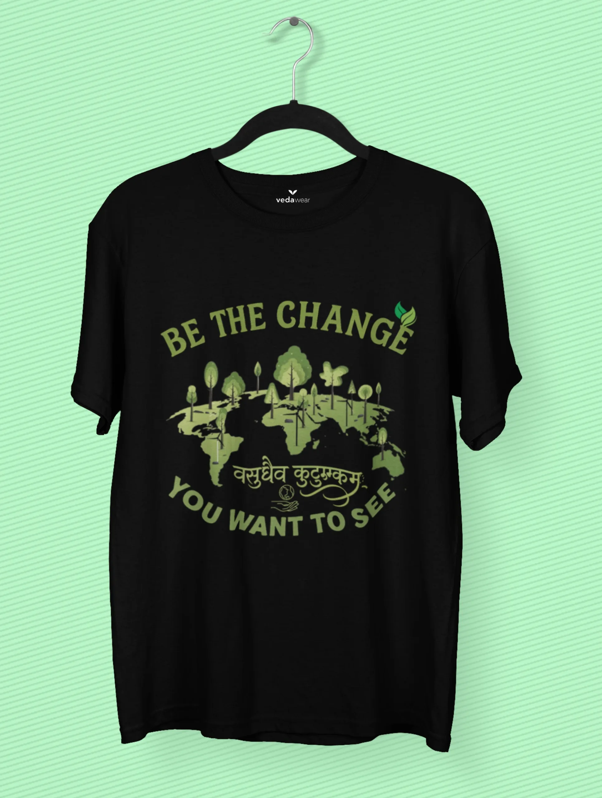 Be The Change – Premium Eco-Warrior Tee
