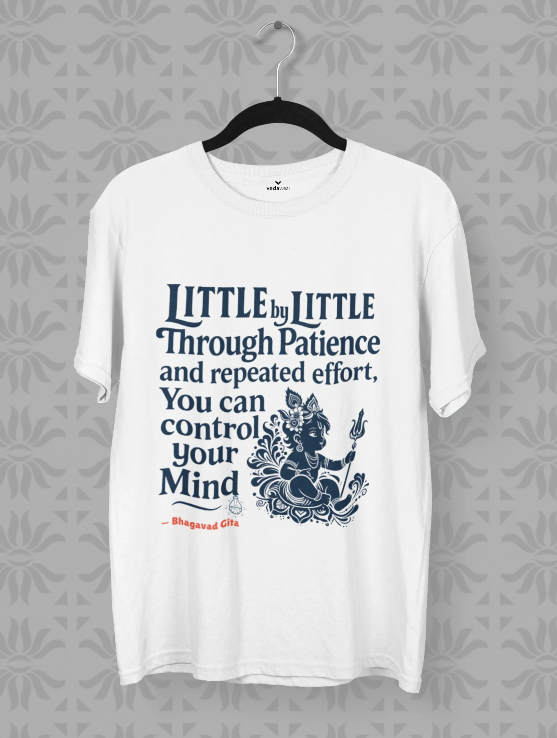 Little by Little: Bhagavad Gita-Inspired Patience Premium Tee