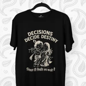 Decisions & Destiny – Krishna Radha Premium Tee