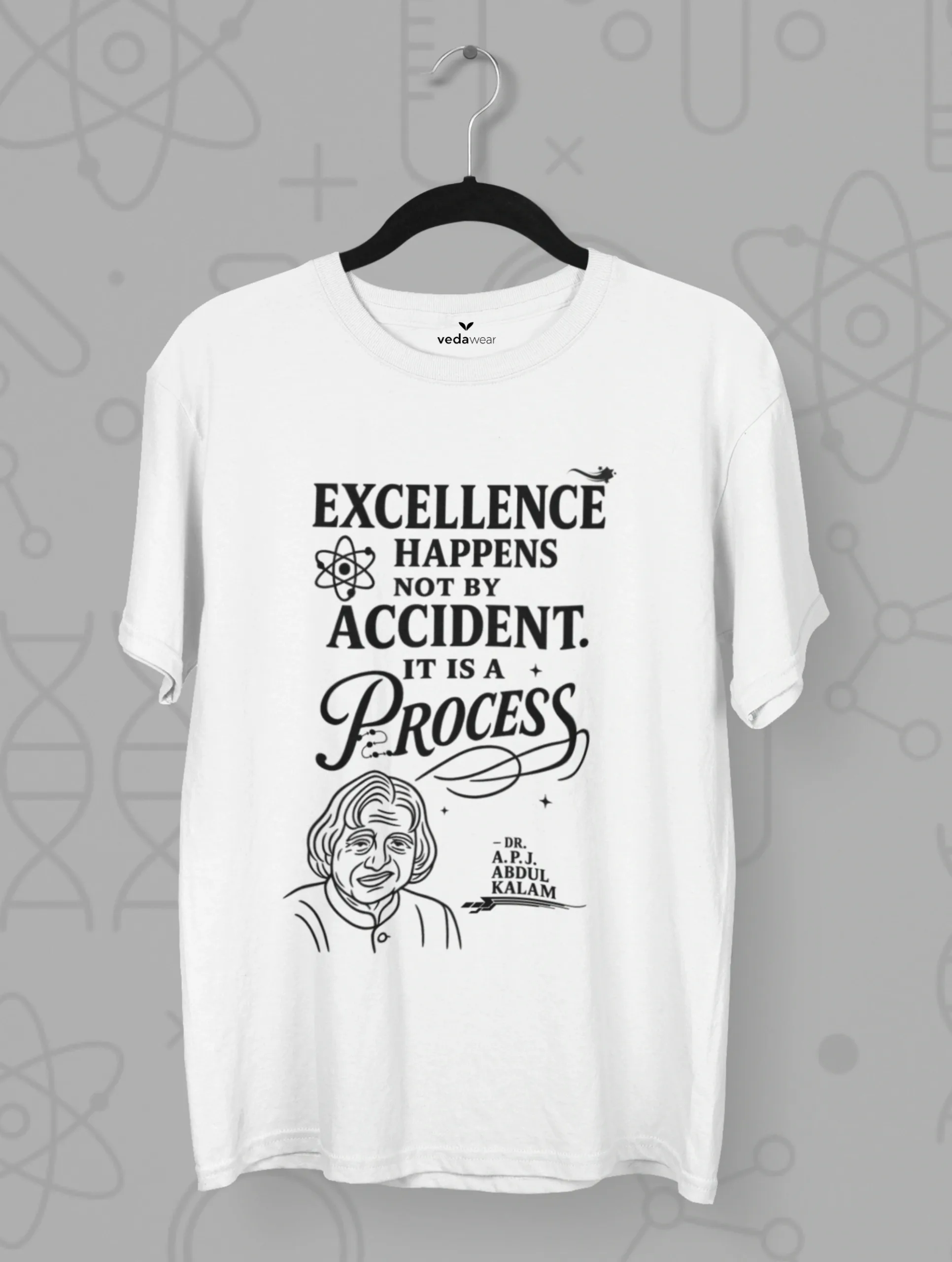 Excellence Is a Process – Dr. A.P.J. Abdul Kalam Premium Tee