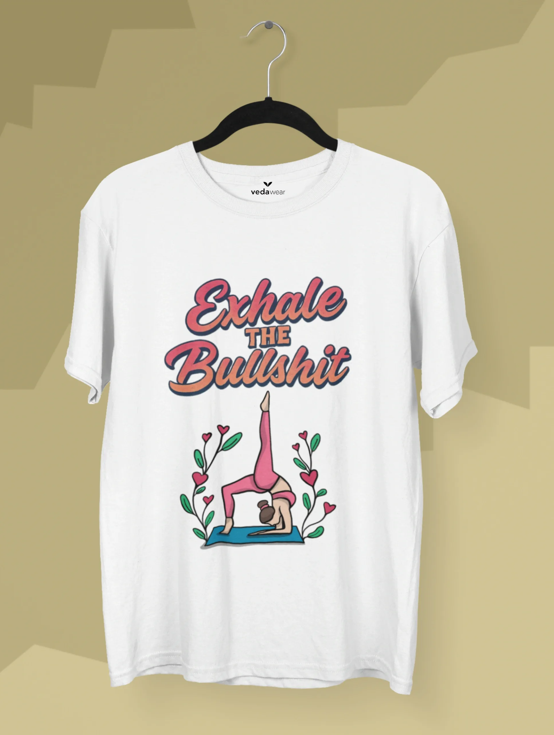 Exhale the Bullshit – Premium Yoga Attitude Tee