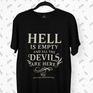 Hell Is Empty – Shakespeare Premium Quote Tee