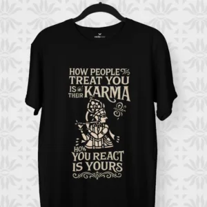 Karma & Reaction | Spiritual Wisdom Premium T-Shirt
