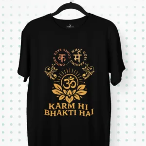 Karm Hi Bhakti Hai – Vedantic Action Premium Tee