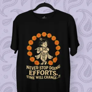 Time Will Change – Krishna Effort Premium Tee