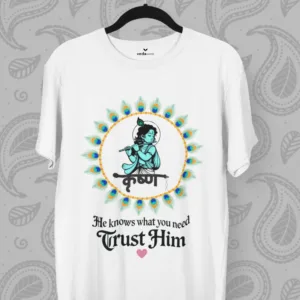Trust Him – Krishna Bhakti Premium Tee