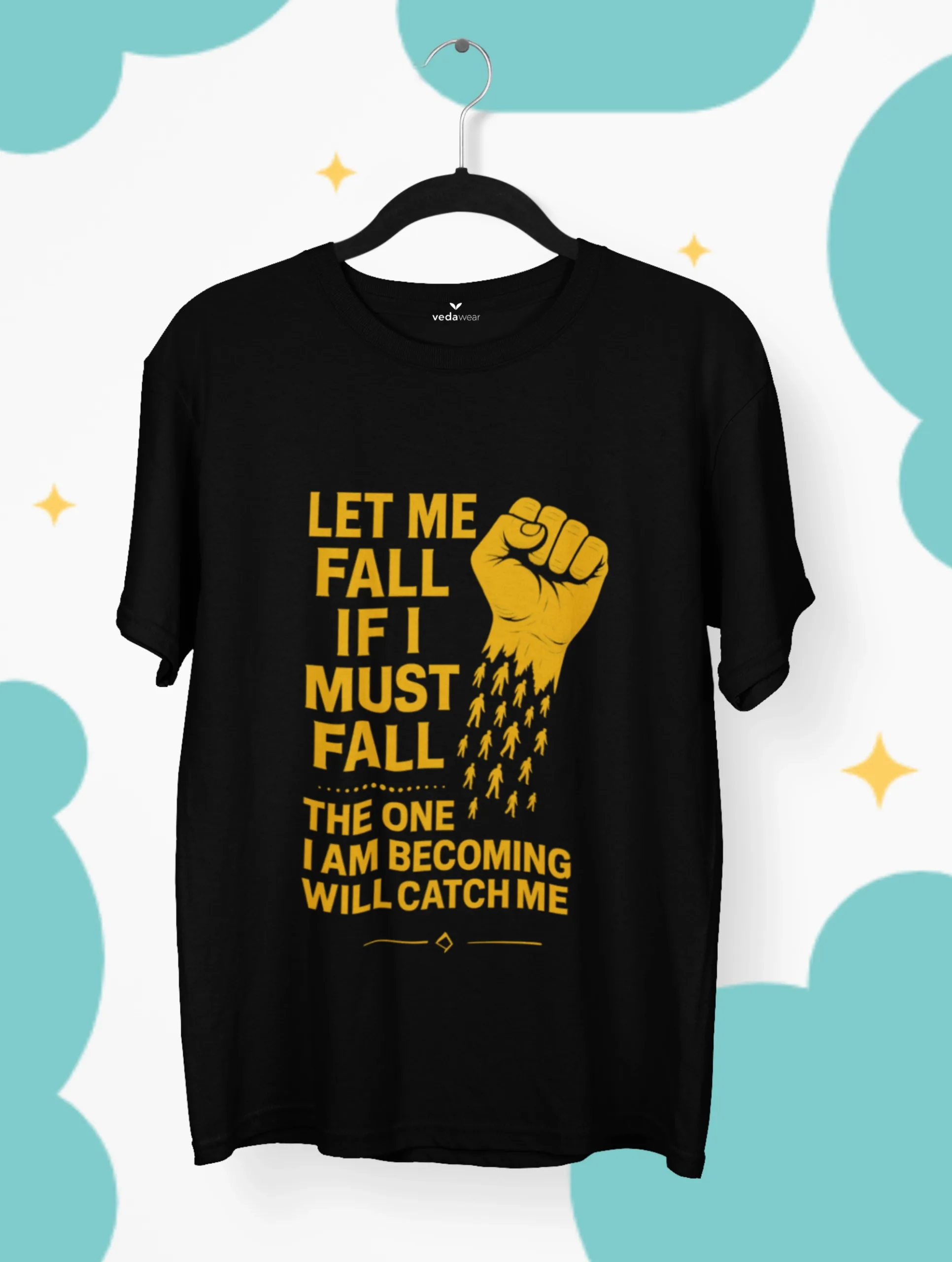 Let Me Fall – Premium Motivational Tee