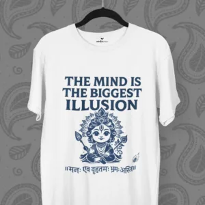 Mind Is Illusion – Vedantic Truth Premium Tee