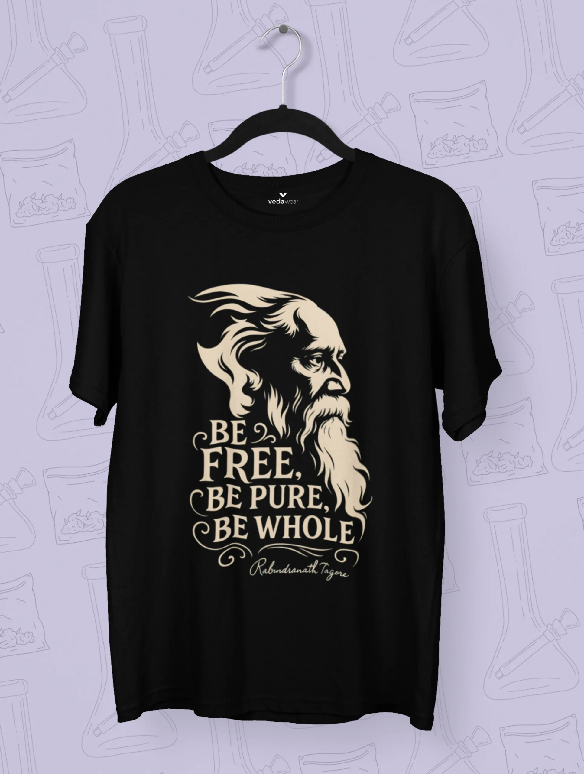 Be Free, Be Whole – Tagore Premium Tee