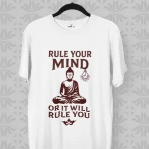 "Rule Your Mind" – Buddha Wisdom Premium T-Shirt