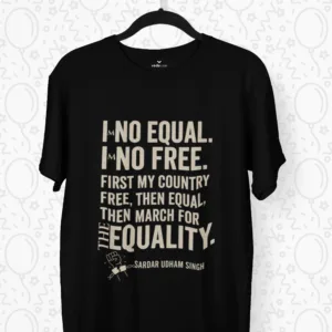 No Equal, No Free – Udham Singh Premium Justice Tee