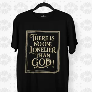 The Loneliest God Premium Philosophical T-Shirt