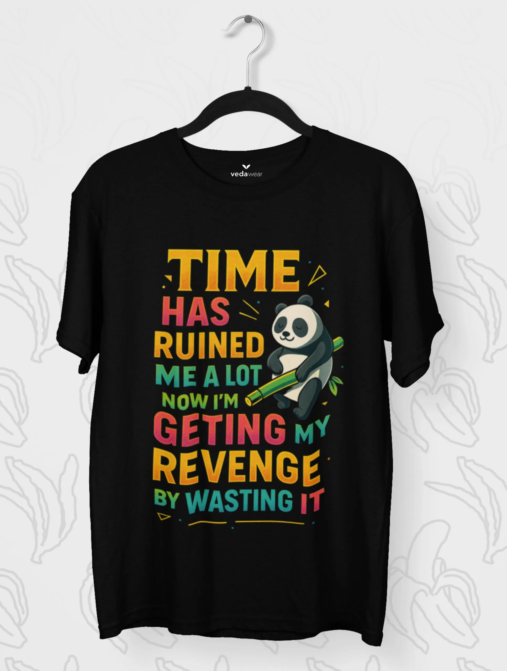 Time Ruined Me – Premium Lazy Rebel Tee